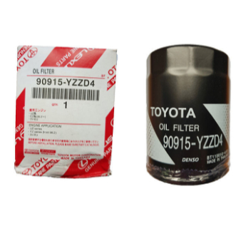 กรองน้ํามันเครื่องสําหรับ Toyota Innova, Fortuner, Hilux, landcruiser, Hiace (OEM:90915-YZZD4)