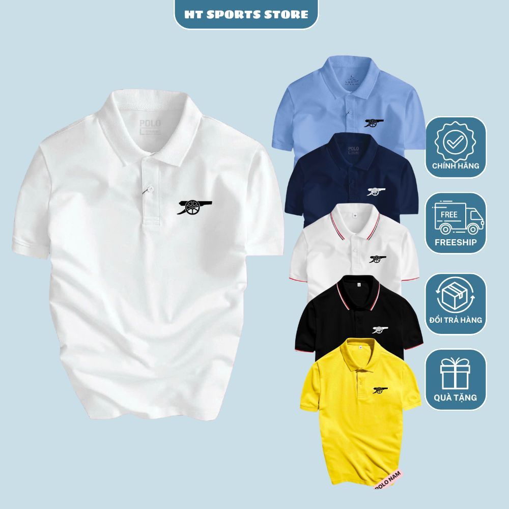 เสื้อโปโลผู้ชาย The gunner Club หรูหราและสง่างาม เสื้อโปโลกีฬาสําหรับผู้ชายเหมาะสําหรับ 4 ฤดูกาล - H