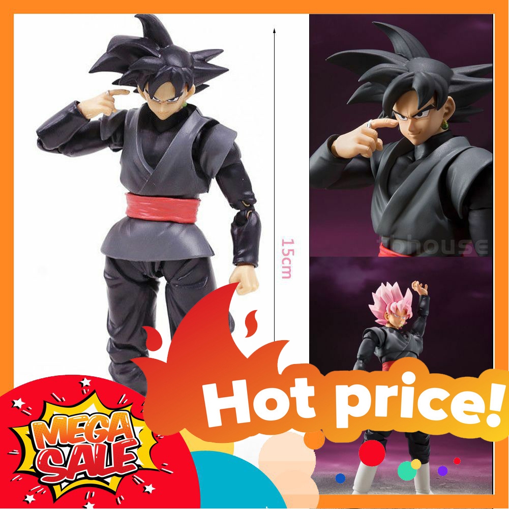 Son Goku Black Super Saiyan Rose Dragon Ball รุ่น SHF - SH Figuarts Full Box