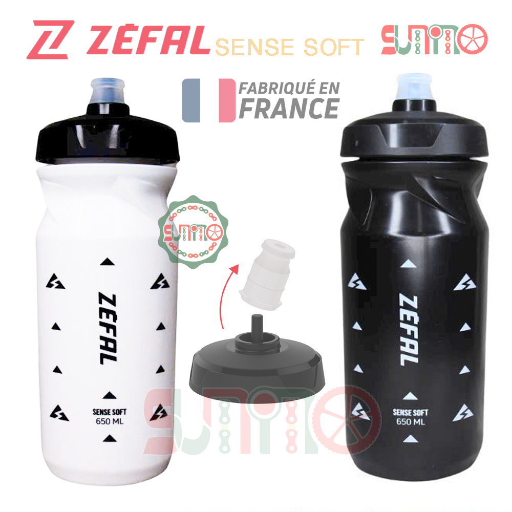 ขวดน้ําจักรยาน ZEFAL Sense soft 650ml ของแท้