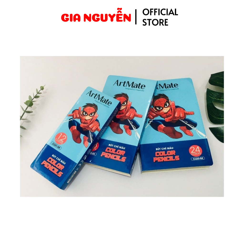 CLASSMATE 12/18/24 ดินสอสี Strong, Bright Superman Shape CL01/CL02/CL03-SK - Gia Nguyeen