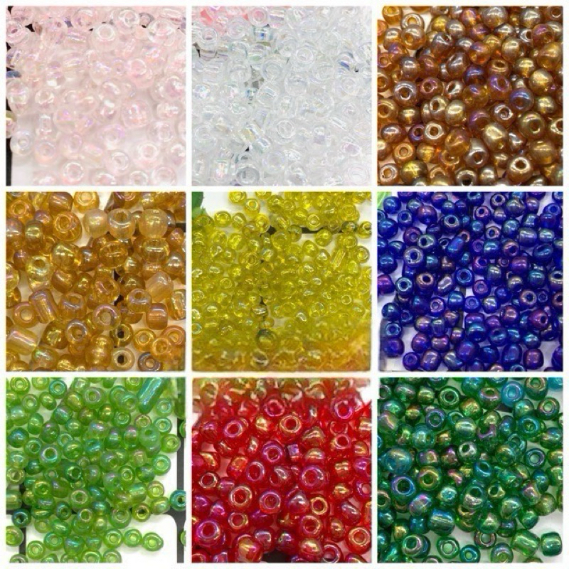 ลูกปัด 2mm-4mm แพ็ค 10g