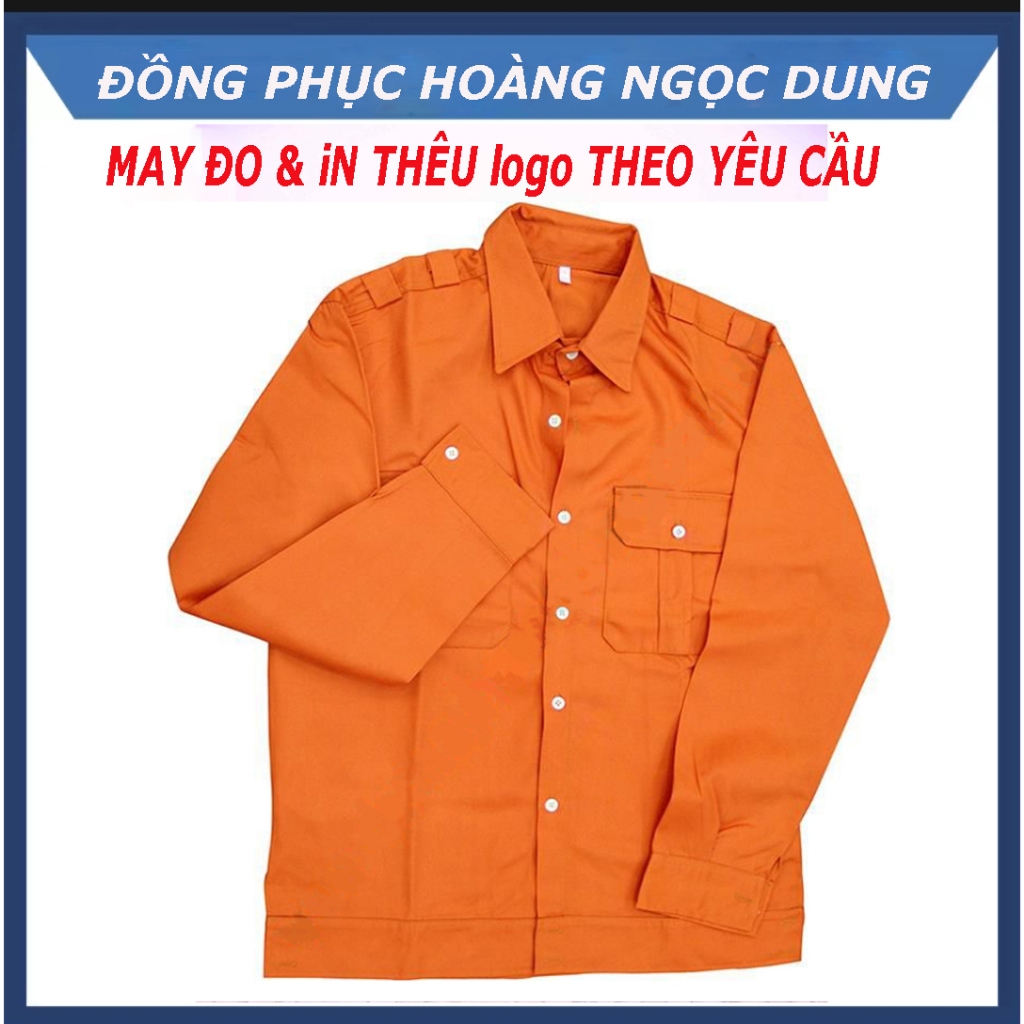 KAKI WORK PROTECTIVE SHIRT TYPE 1, KAKI WORK PROTECTIVE SHIRT TYPE 1 (ORANGE)