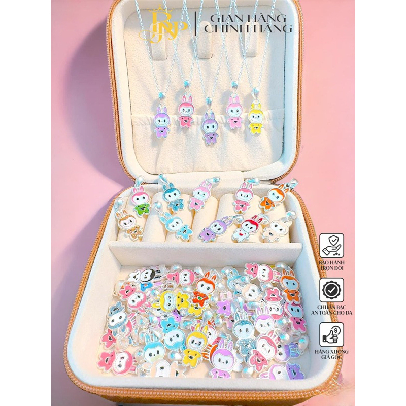 สร้อยคอ LaBuBu สีสันสดใสน่ารักสําหรับเด็กทารก BNP