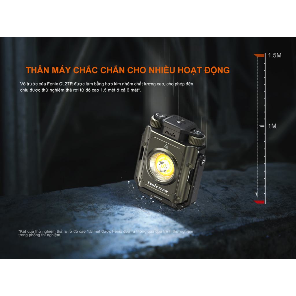 ไฟฉายมัลติฟังก์ชั่น Fenix CL27R (ความจุ 1,600 ลูเมน)