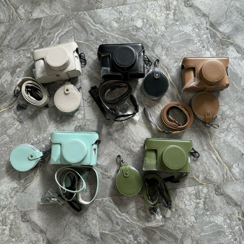 เคสหนัง Fujifilm X100VI Full Case - รวมเชือกเส้นเล็กและกระเป๋าปก