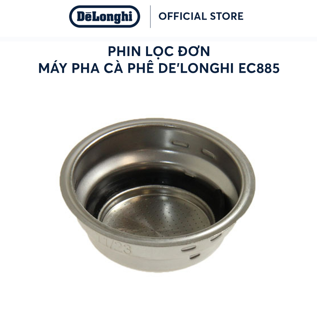 กรองเดี่ยวสําหรับเครื่องชงกาแฟ DeLonghi EC885