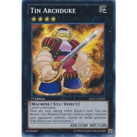 การ์ด Yugioh - TCG - Archduke News - HA07-EN060 - Secret Rare 1st Edition