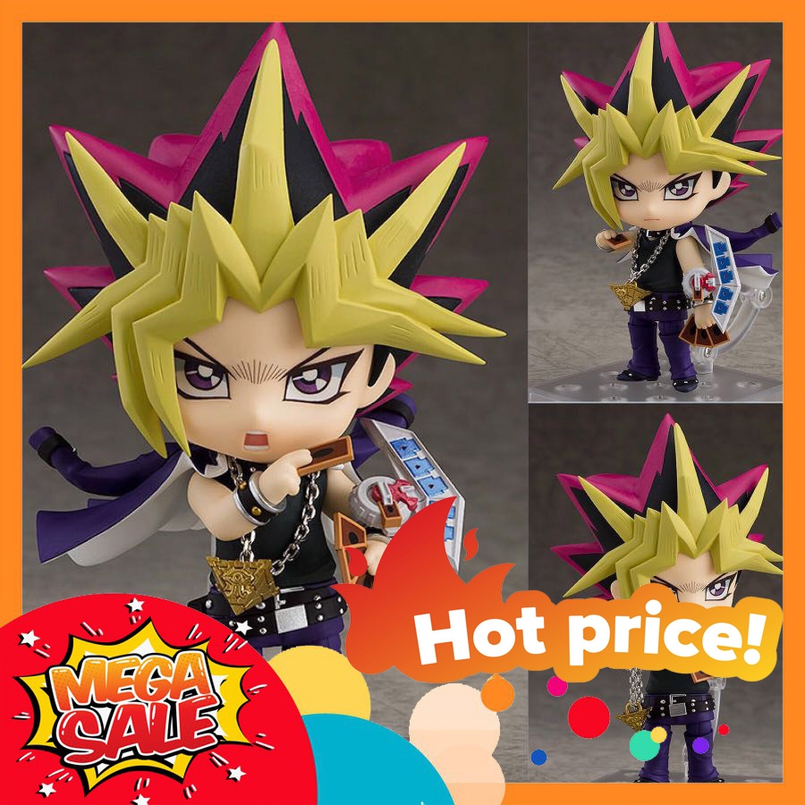 Yami Yugi Figure - Yu-Gi-Oh! King of Games พร้อมข้อต่อที่สามารถเคลื่อนย้าย Nendoroid 1069