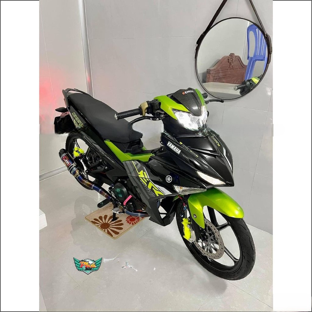 แสตมป์แบบถอดได้ Ex 150 Y15ZR ลูกอมดําสีน้ําเงิน 2020 (F)