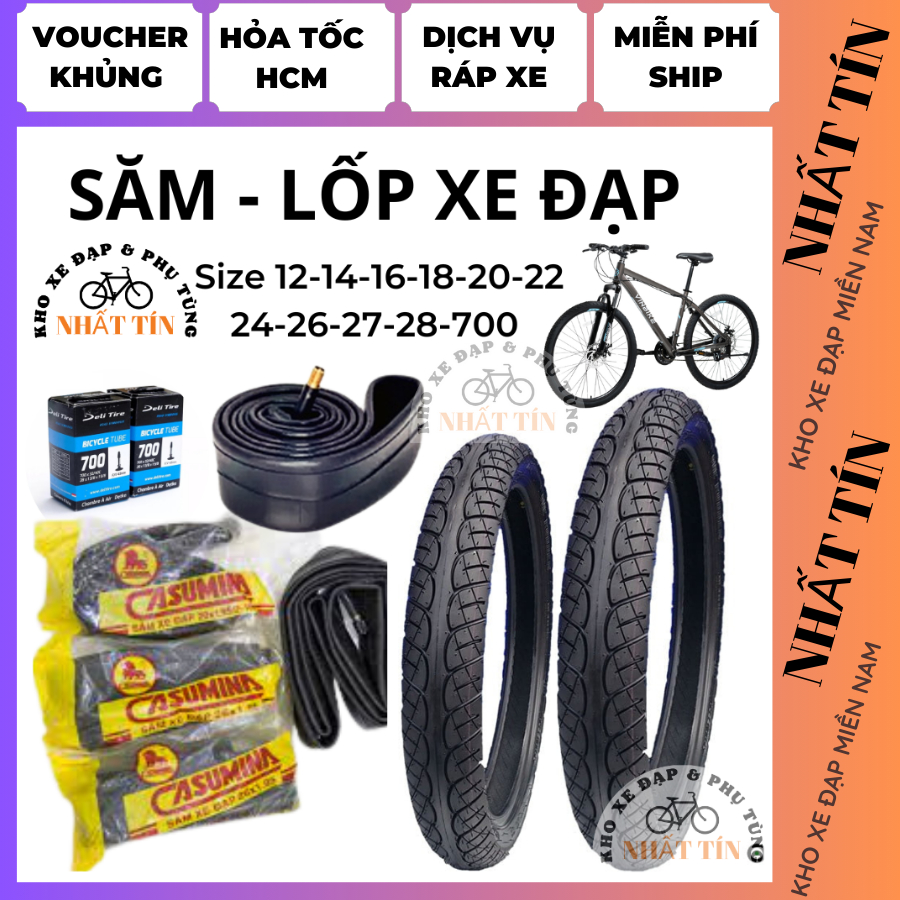 Tyre tubes/ยางในสําหรับจักรยานเด็ก จักรยานผู้ใหญ่ทุกขนาด Deli/Casumina/Kenda 12-14-16-18-20-22-24inc