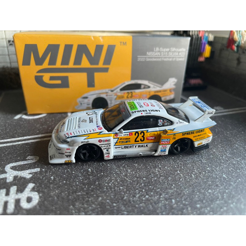Mini GT(Loose)Nissan S15 Silvia 23 รถโมเดล