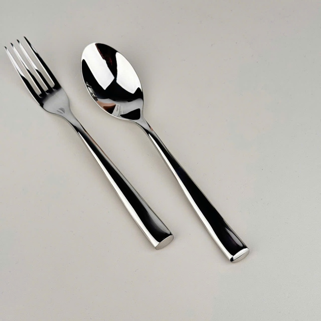 WMF ยี่ห้อ 18/10 ช้อนและส้อมสแตนเลสสปาเก็ตตี้ช้อนและส้อมข้าวแท้ซุปก๋วยเตี๋ยวและสเต็ก