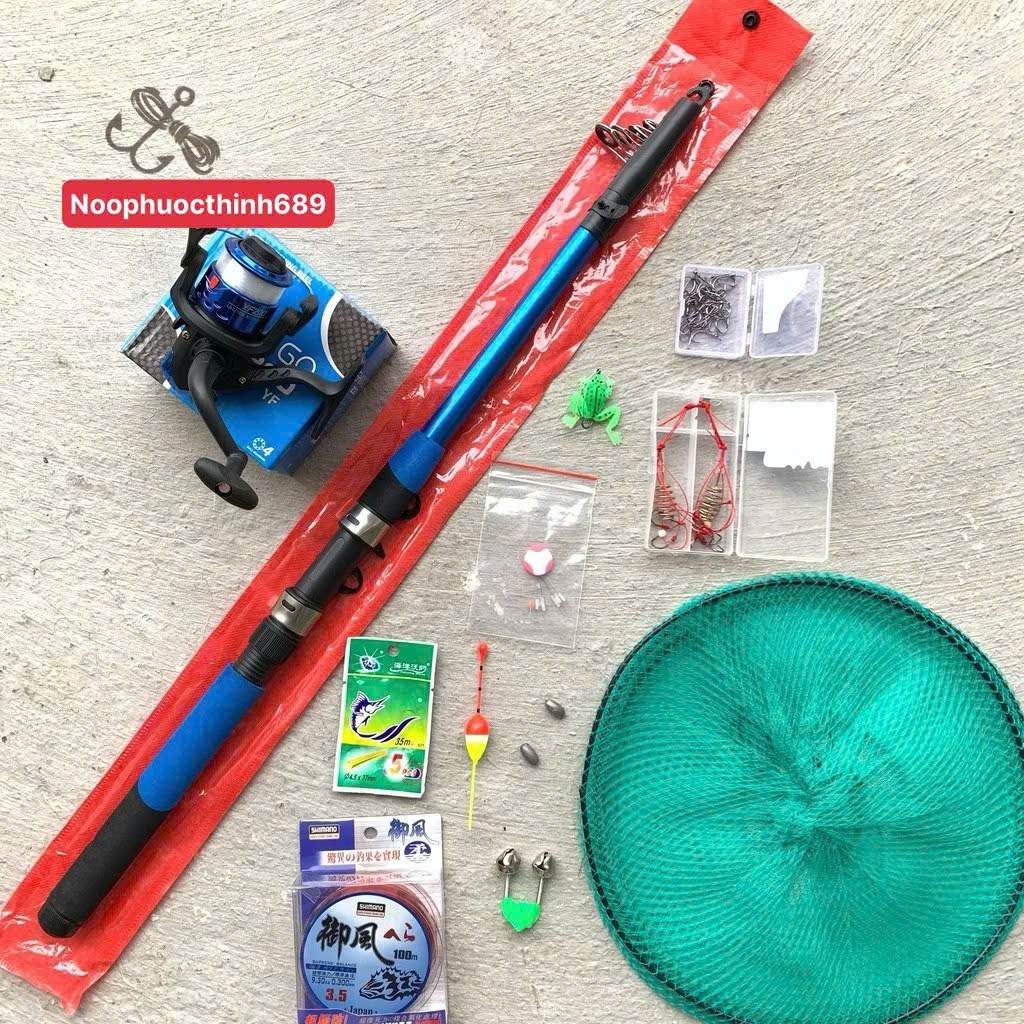 ของแท้ SHIMANO 3m6 RETRACTION FISHING ROD SET (คันลบ+รอก+อุปกรณ์เสริมตามภาพ) vip 679jasdja