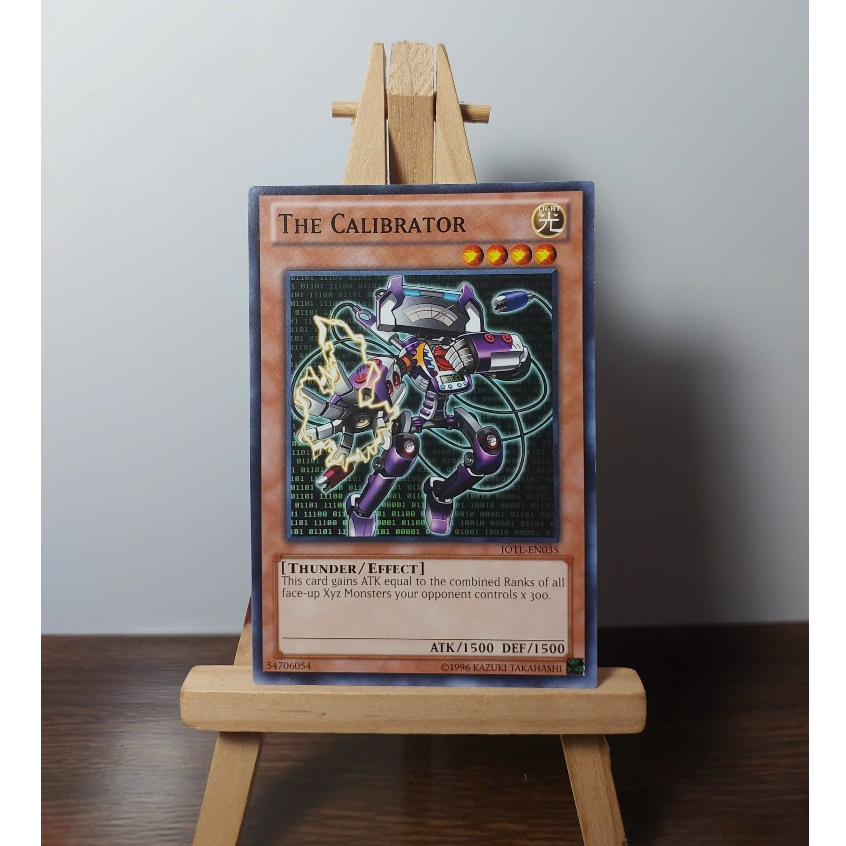 [ Do Lac Shop ] Mint90 Yugioh Monster The Calibrator Card - JOTL-EN035 - ทั่วไป