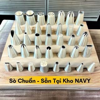 đui sò bắt kem trang trí bánh