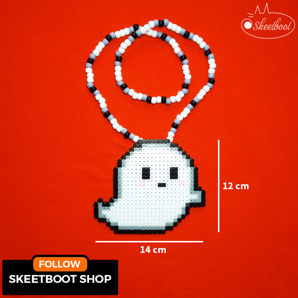 สร้อยคอผี Kandi - สร้อยคอผีเพอร์เลอร์ - เครื่องประดับเทศกาล rave edm