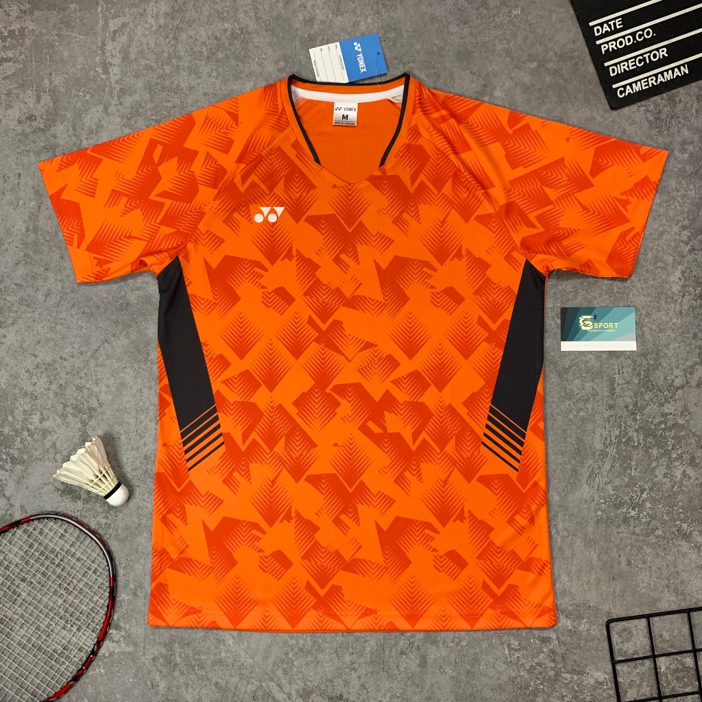 YONEX ORANGE JAPANESE BADMINTON JERSEY ผ้าแท้ เปิดตัวใหม่ 2024
