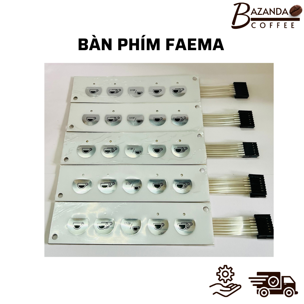 FAEMA RE98/Lacimballi M27 คีย์บอร์ดเครื่องชงกาแฟ (1 ชิ้น)