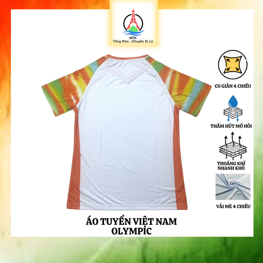 = SUPER CHEAP = OLYMPIC 2024 เสื้อแข่งแบดมินตัน