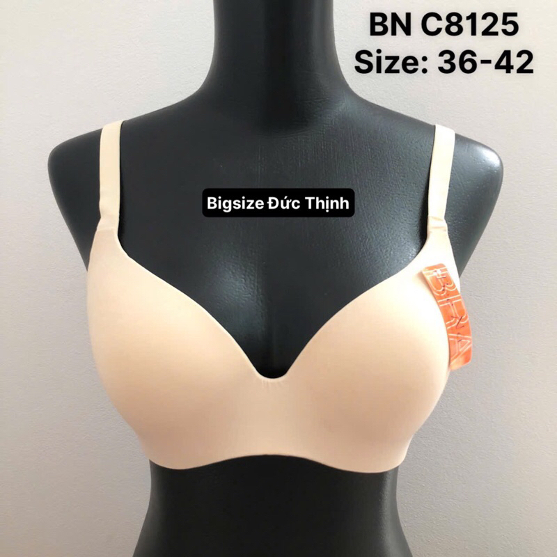 บราไร้โครงผู้หญิงไซส์ใหญ่คุณภาพสูง Thai Beena C8125 บราไม่มีโครงไซส์ใหญ่