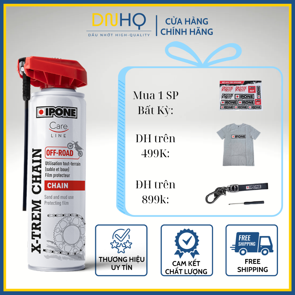 Ipone X-trem Chain Off-Road Spray (250ml) - สินค้าของแท้