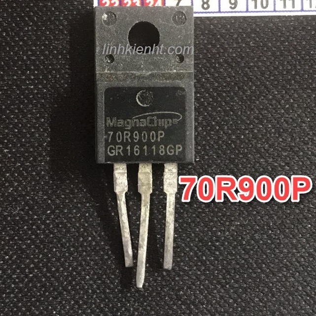 กระเป๋า 2 Mosfet N-Channel 70R900P 70R900 750V 5A TO-220 TO ถอดแยกชิ้นส่วน