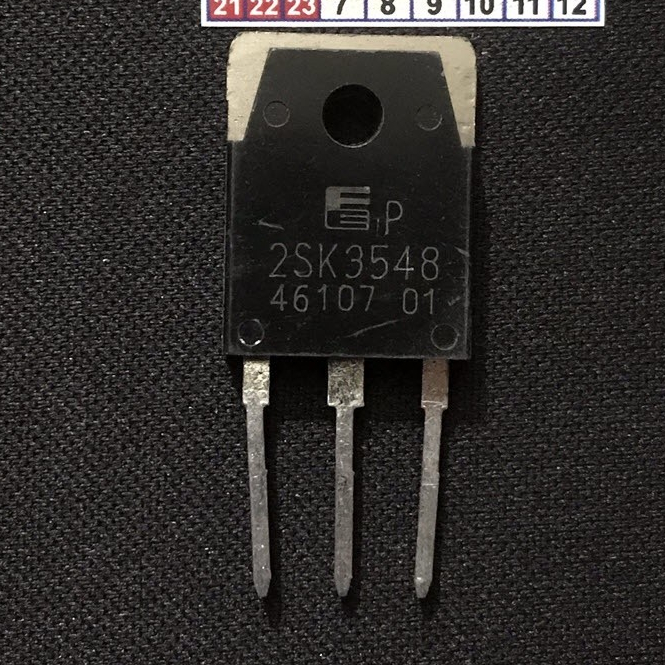 Mosfet 2SK3548 K3548 ถอดประกอบหลังทองแดง