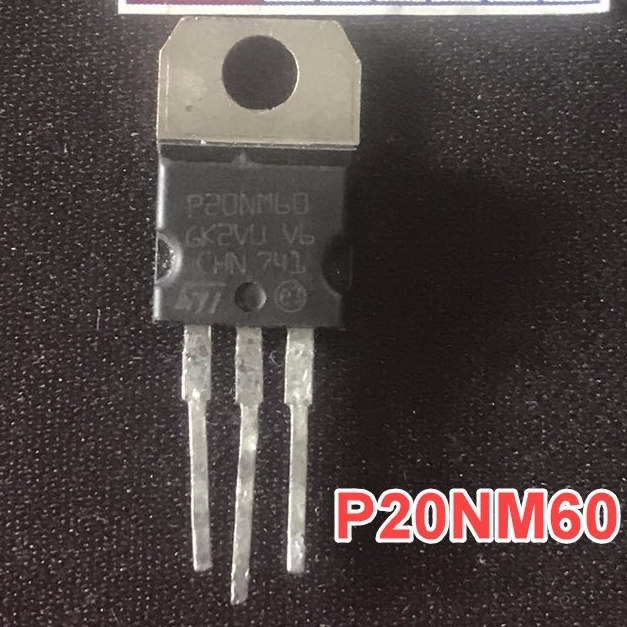 MOSFET N-CHANEL STP20NM60 P20NM60 20NM60 20N60C3 20N60 ถอดประกอบ