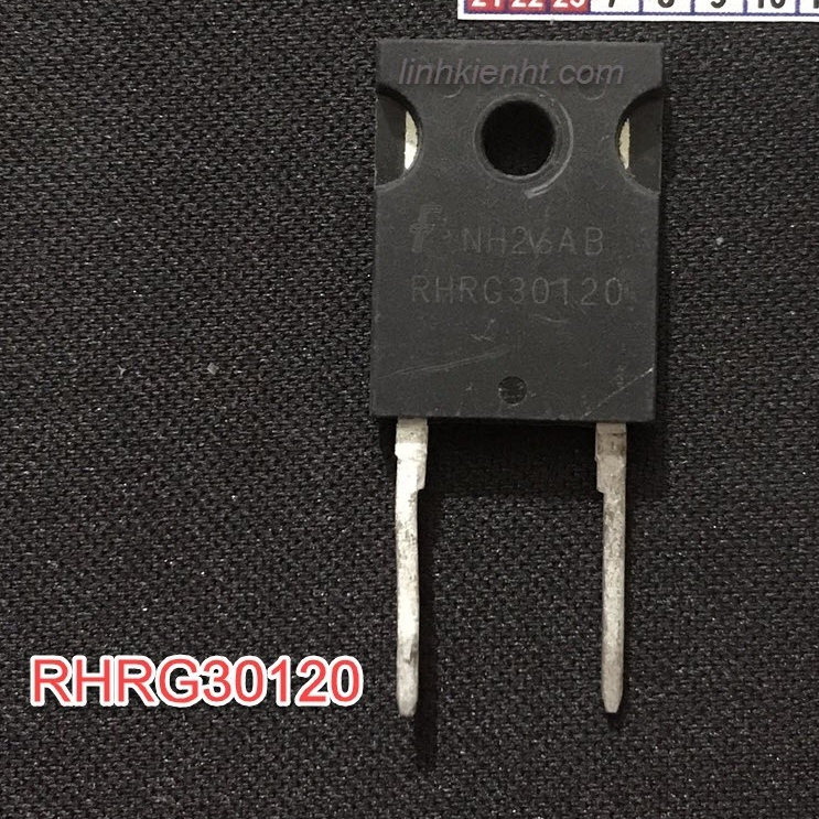 ไดโอด RHRG30120 R30120G2 30A / 1200V ถอดประกอบ
