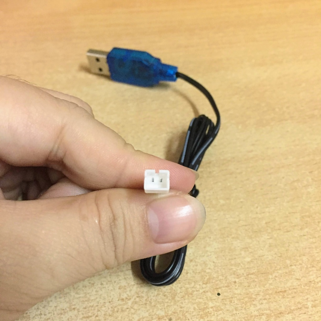 สายชาร์จ 3.7v พร้อมแจ็คตัวเมีย PH2.0 สําหรับเครื่องบิน H36 H56