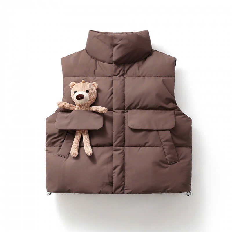 (Gile3) Cute 3-COLOR BEAR-ATCHED PADDLE GILE FOR KIDS 9-18KG