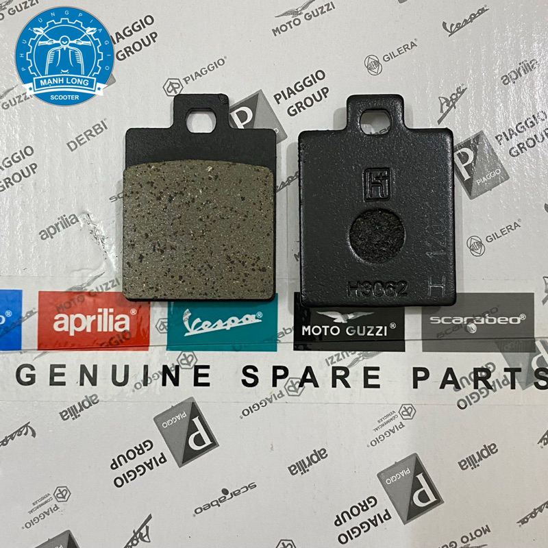 ผ้าเบรคหน้าสําหรับ vespa LX, Lxv, LT, S, ET, Primavera 3v, Zip 100 (แท้)