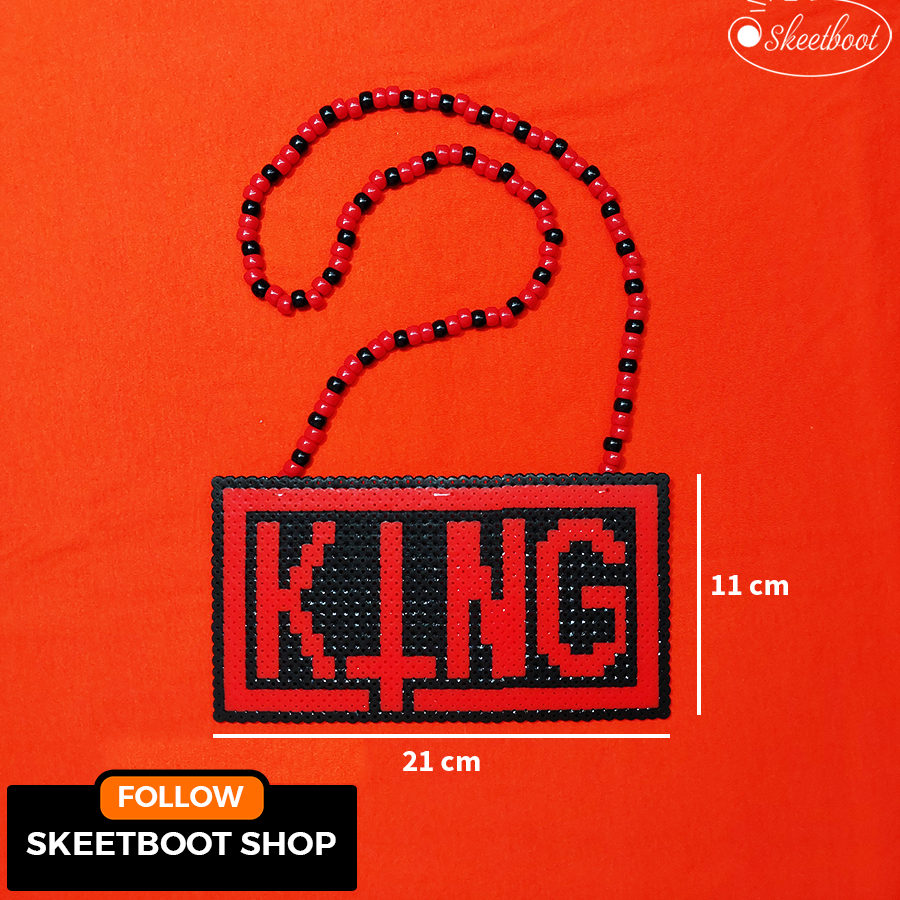 สร้อยคอ Kandi Sullivan King พร้อมไฟ LED - สร้อยคอ Sullivan King perler - เครื่องประดับเทศกาล edm