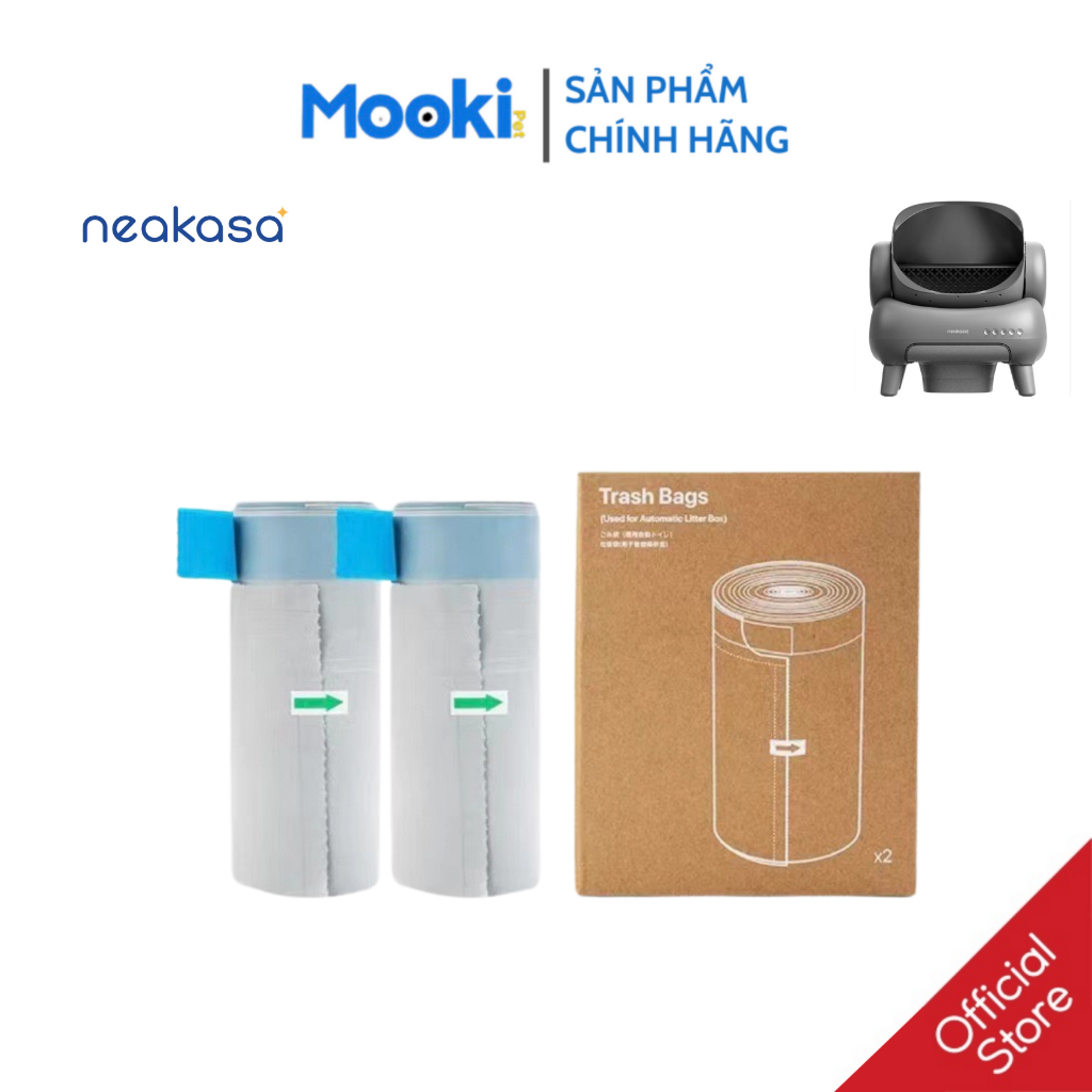 ถุงเซ่อสําหรับของแท้ Mookipet Neakasa M1 ทําความสะอาดอัตโนมัติ