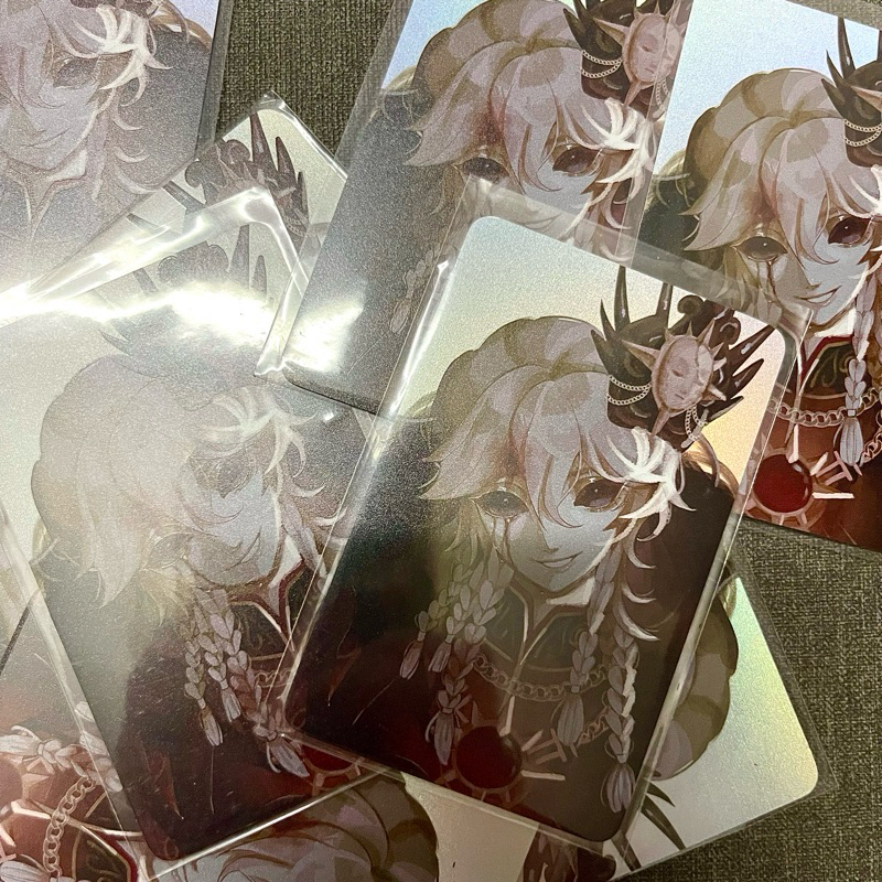 การ์ดมุมมน Ithaqua Identity V พร้อมที่จับ holo สะท้อนแสง