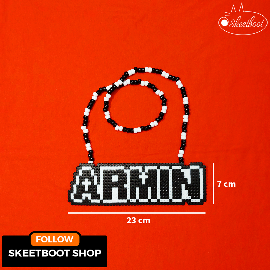 สร้อยคอ Kandi Armin Van Buuren พร้อมไฟ LED - สร้อยคอนักสลับแขน - เครื่องประดับเทศกาล edm