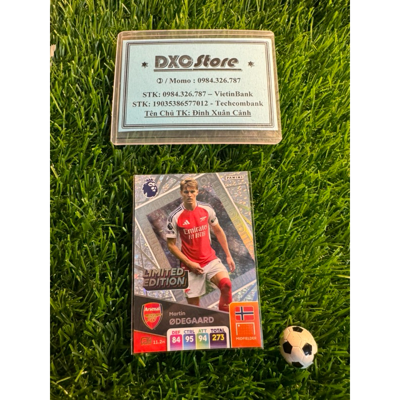 [ ของแท้ ] - LIMITED EDITION - PANINI ADRENALYN XL PREMIER LEAGUE 2025 - MARTIN ODEGAARD (ARSENAL)