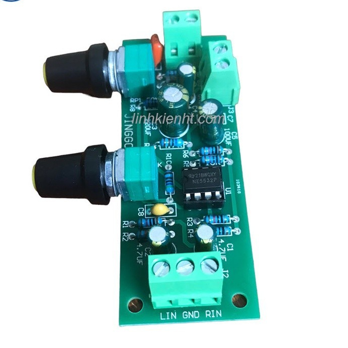 วงจรตัดย่อยวงจรกรองย่อยพลังงานเดียวขนาดเล็ก NE5532P 10-24VDC