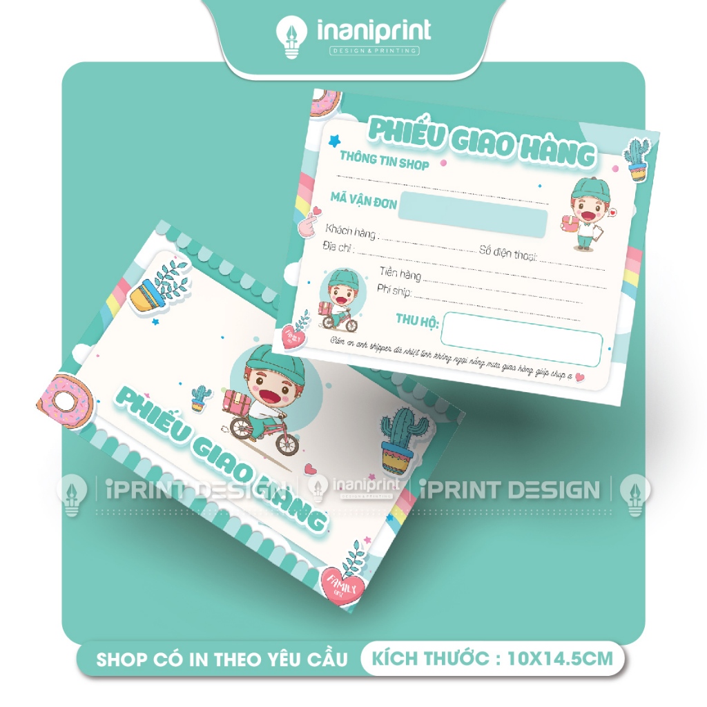 [NO GLUE] ค่าจัดส่ง Note, Delivery Bill 2