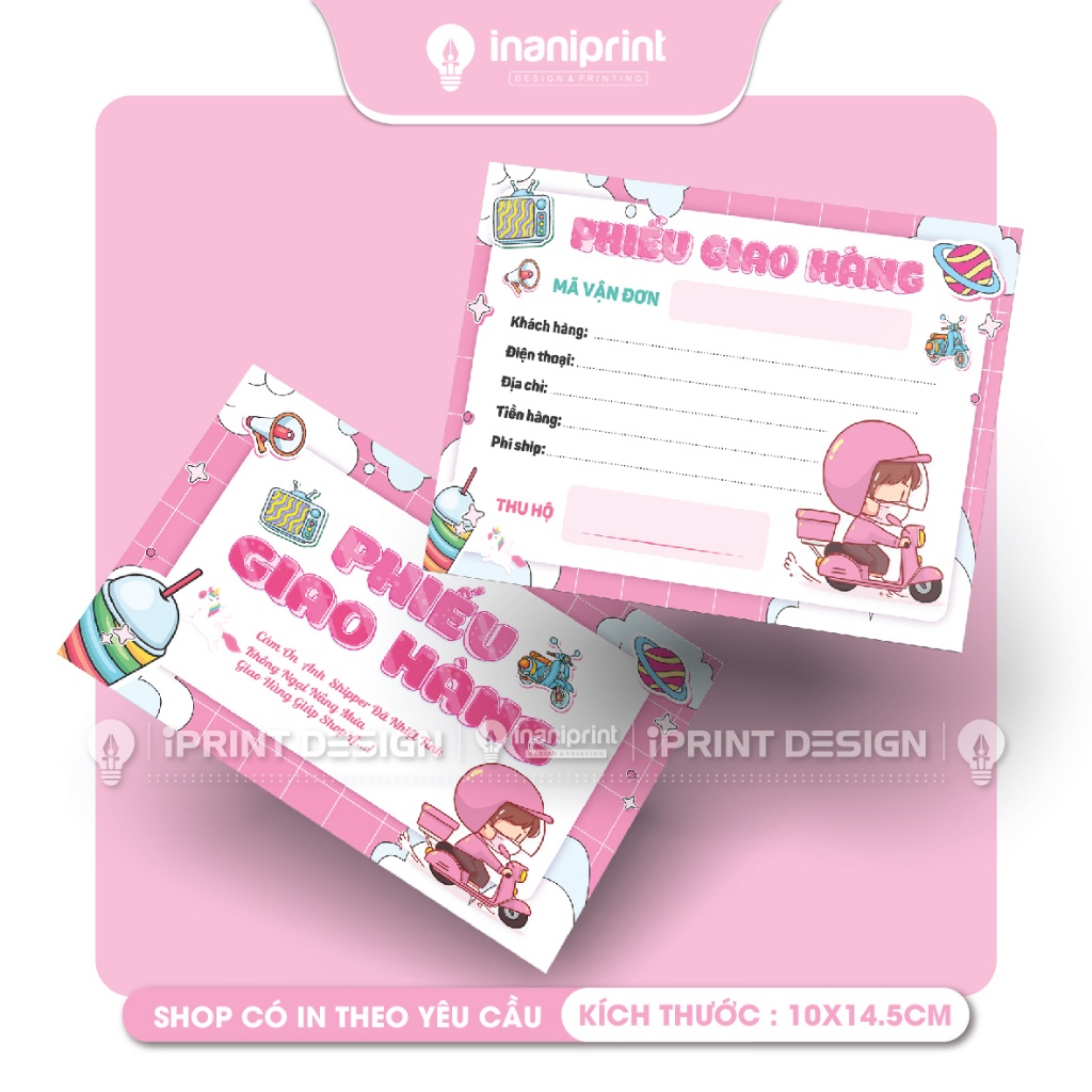 [NO GLUE] ค่าจัดส่ง Note, Delivery Bill 3