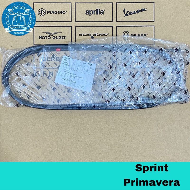 สายเบรคหลัง VESPA sprint iget, primavera iget ABS, sprint 3vie, primavera 3v (แท้)