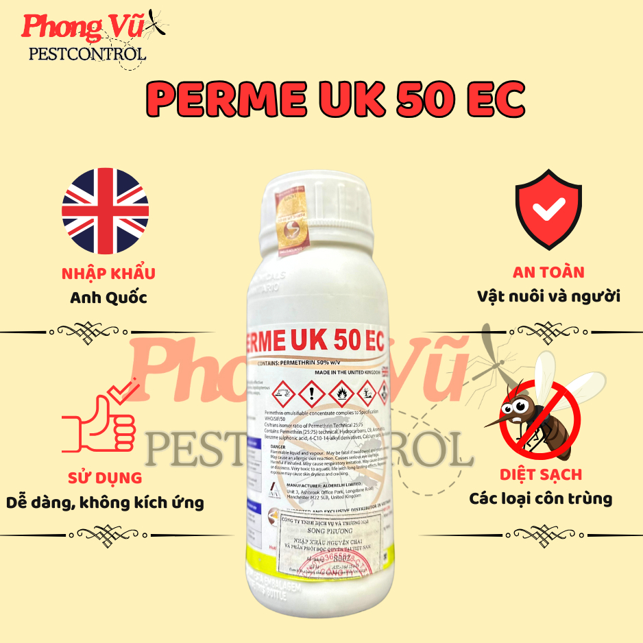 PERME UK 50EC ผลิตภัณฑ์ ขวด 500 มล