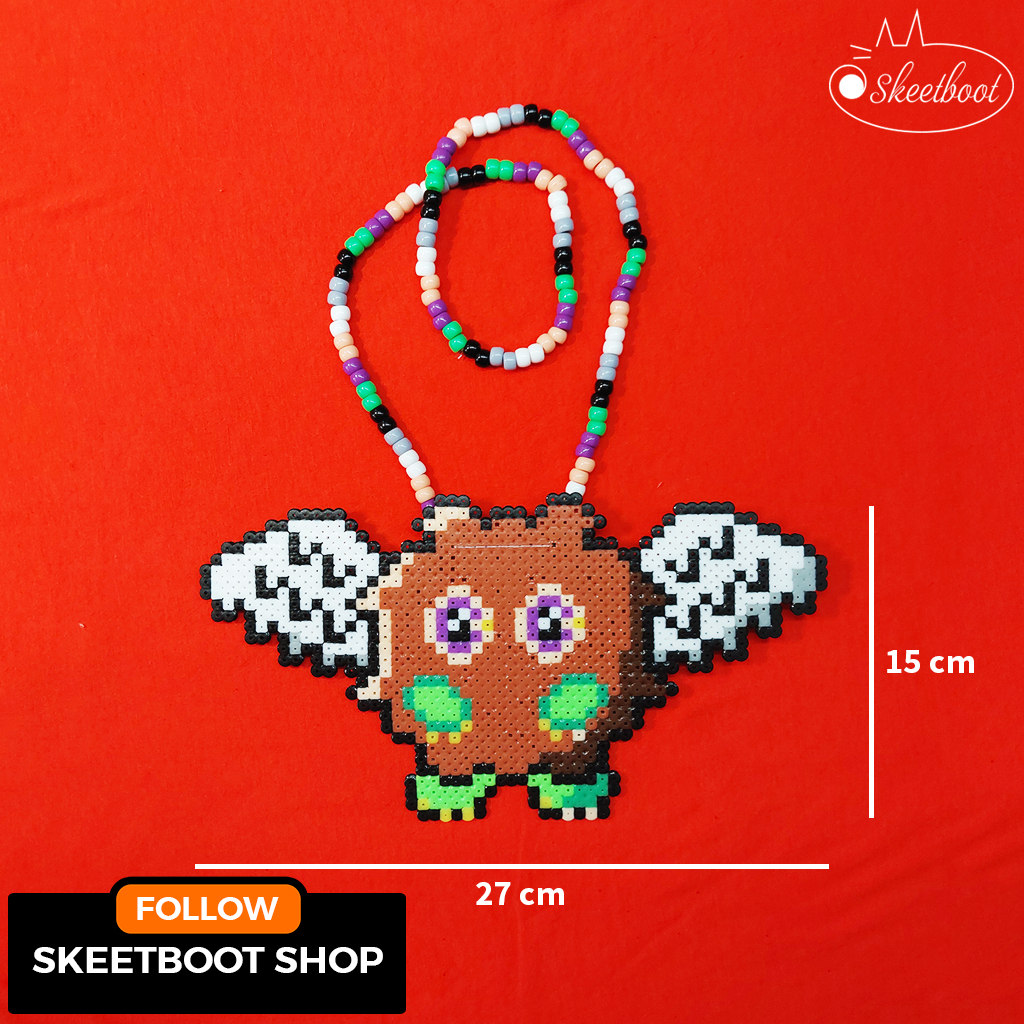 สร้อยคอ Kandi Kuriboh - สร้อยคอ Yu-Gi-Oh - เครื่องประดับเทศกาล edm สุดสวย