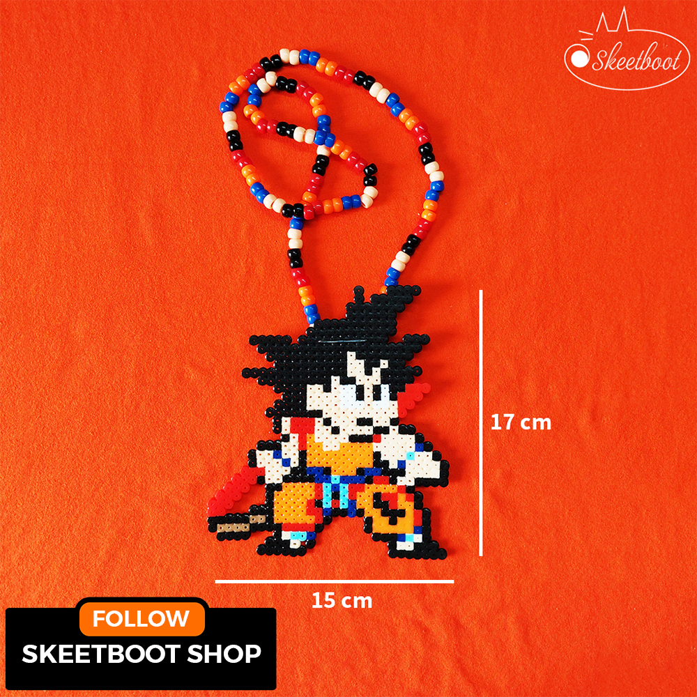 สร้อยคอ Kandi Son Goku - สร้อยคอ DragonBall - เครื่องประดับเทศกาล rave edm ราคาถูก