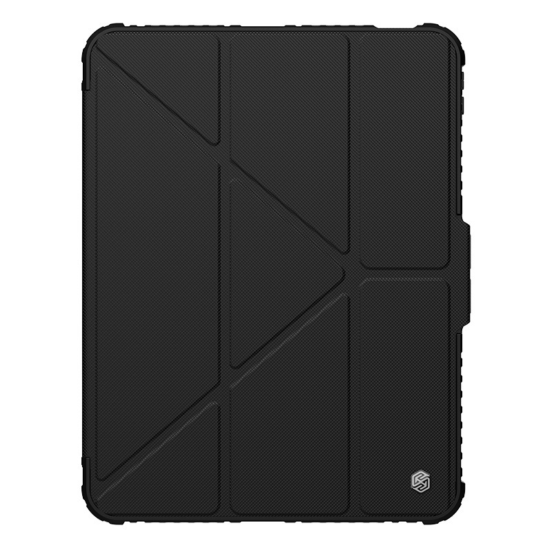 IPAD PRO 13 นิ้ว M4 2024 NILLKIN BUMPER SHOCKPROOF LEATHER CASE ปกป้องกล้อง (สีดํา)
