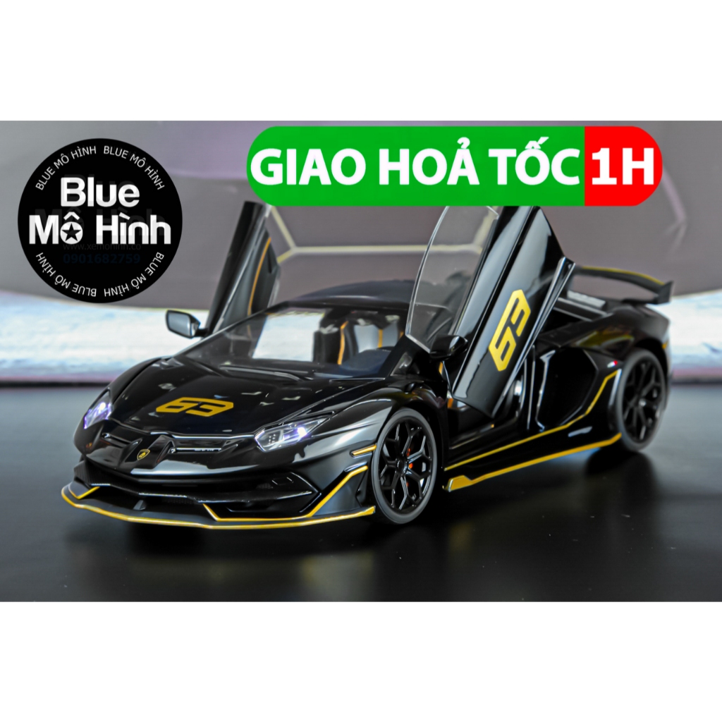 Aventador SVJ Roadster 1:18 รถโมเดล