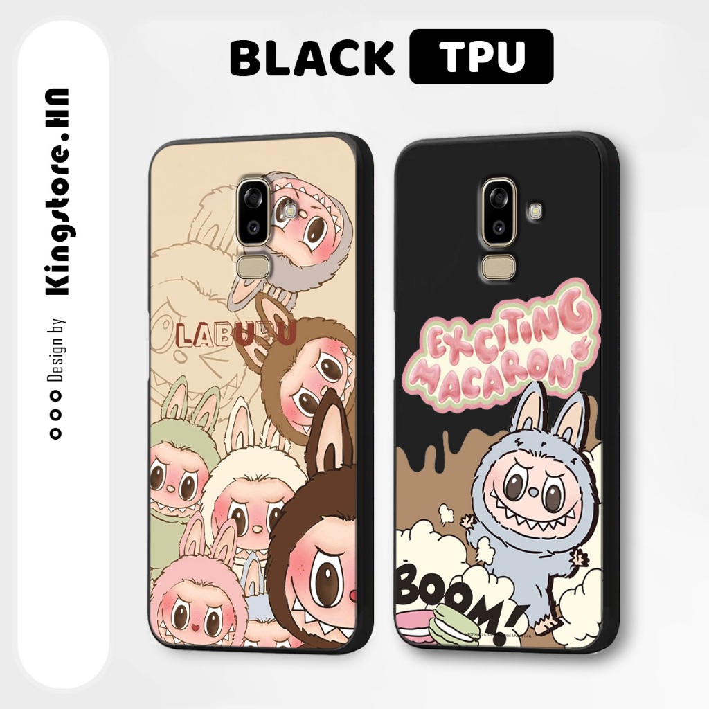 เคส Samsung J8 / J8 2018 - เคส TPU พิมพ์ลาย Labubu คุณภาพ ของเล่นศิลปะคุณภาพสูง