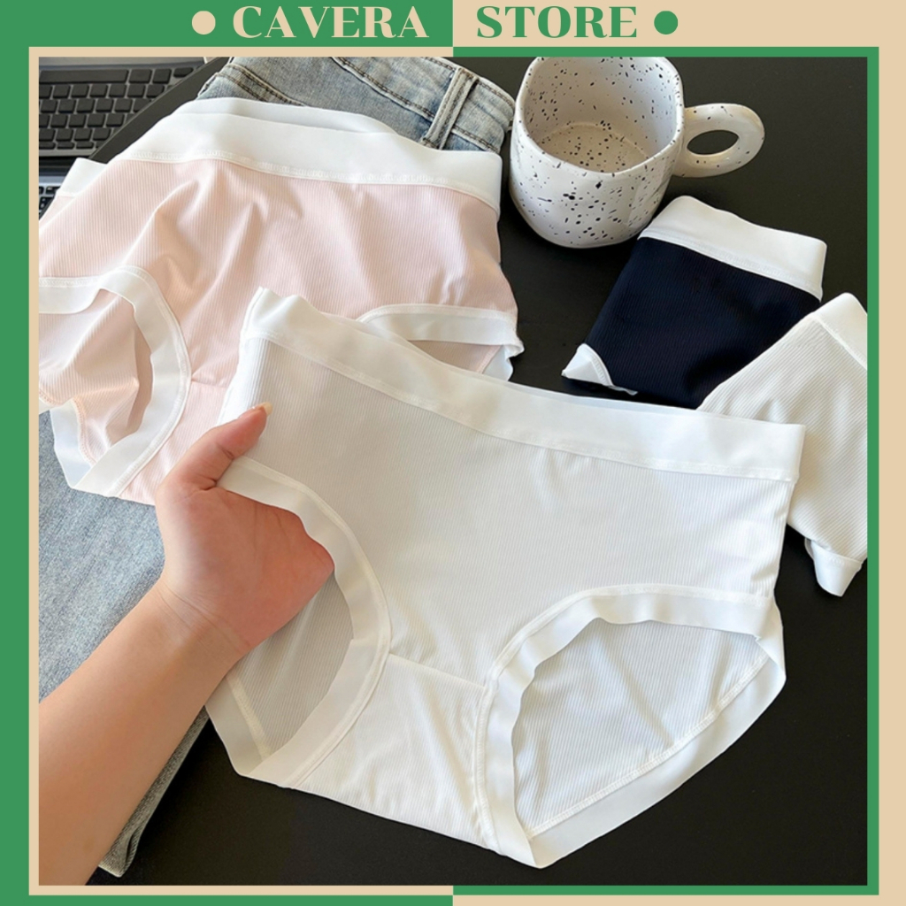 ชุดชั้นในสตรีกลางต้านเชื้อแบคทีเรีย -ชุดชั้นในสตรียืดหยุ่นนุ่มและเย็น CAVERA L.4625