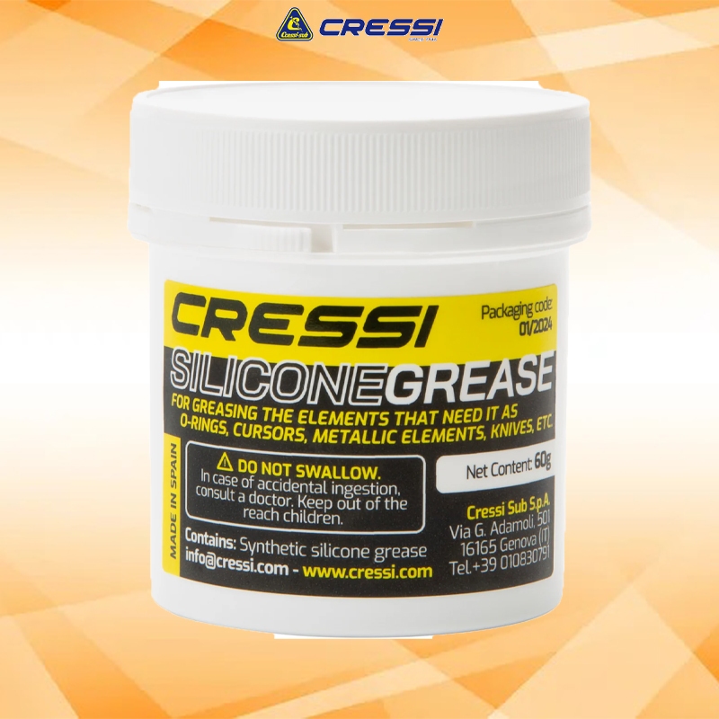 SILICONE LUBRICANT - CRESSI SILICONE GREASE 60g